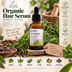 🌿 HERBAL · SIERO CAPELLI BIOLOGICO · 30 ml