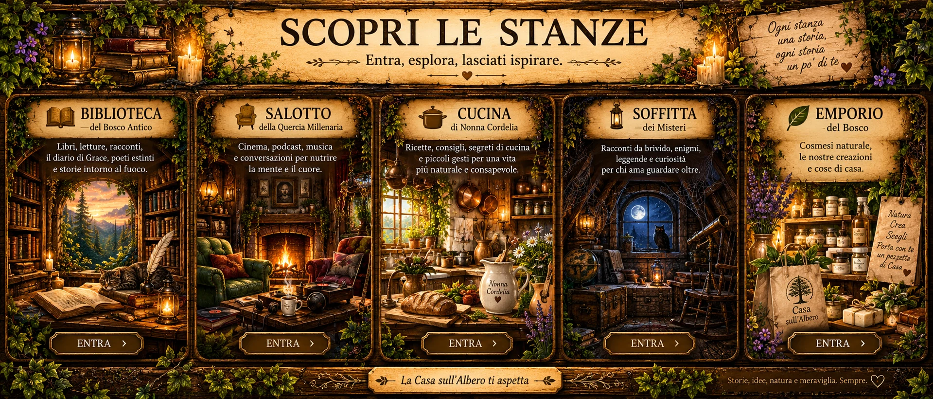 Esplora la Casa sull'Albero